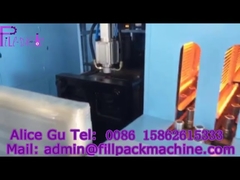 Máy thổi chai bán tự động, mẫu bình chứa 5 gallon có tay cầm