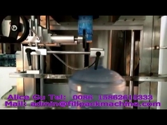 Máy dán nhãn gallon cổ chai tự động 0-50BPM cho chai gallon