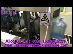 Máy sản xuất nước Gallon 1000BPH với màng bọc tự động