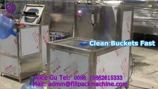 2112 L5 Ukraina Máy rửa bên trong áp suất cao thùng 5 gallon một trạm bán tự động