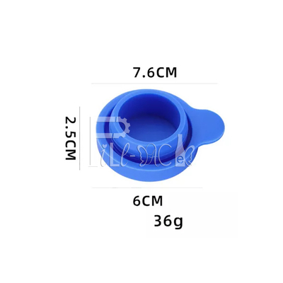Nắp silicone 5 gallon nước có thể tái sử dụng Đầu không có nắp đậy Nắp đậy cho chai nhà cung cấp