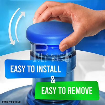 Nắp silicone 5 gallon nước có thể tái sử dụng Đầu không có nắp đậy Nắp đậy cho chai nhà cung cấp