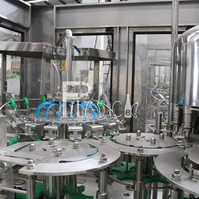 Trọn bộ Dây chuyền chiết rót đóng chai nước khoáng tự động Nhựa PET tự động nhà cung cấp