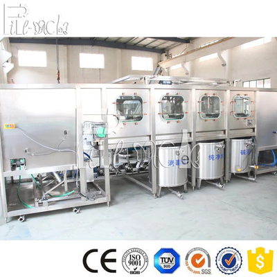 Máy làm đầy thùng nước tinh khiết 5 gallon Chai 600BPH / 900BPH Dây chuyền sản xuất nước nhà cung cấp