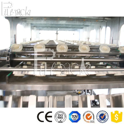 Máy làm đầy thùng nước tinh khiết 5 gallon Chai 600BPH / 900BPH Dây chuyền sản xuất nước nhà cung cấp