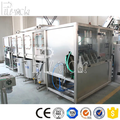 Máy làm đầy thùng nước tinh khiết 5 gallon Chai 600BPH / 900BPH Dây chuyền sản xuất nước nhà cung cấp