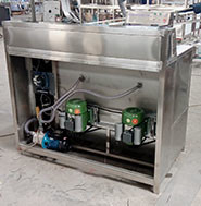 S-2 2 Nhà ga 5 Gallon Bottle Rinser với nước kiềm nóng nhà cung cấp