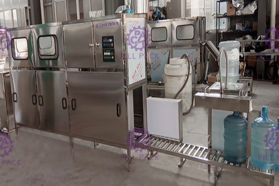 Máy làm đầy nước một đường 120 BPH 5 Gallon nhà cung cấp