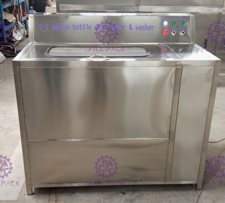 S-2 2 Nhà ga 5 Gallon Bottle Rinser với nước kiềm nóng nhà cung cấp