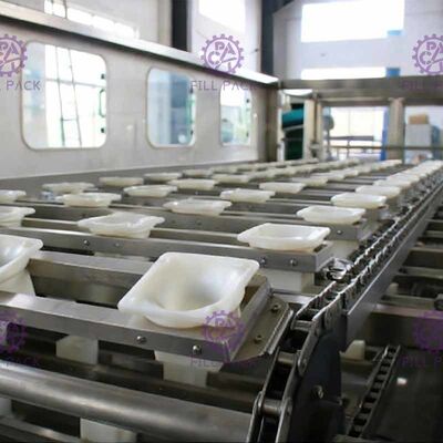 Máy chiết rót Gallon đơn khối 4 dòng hoàn toàn tự động 600BPH với van tràn nhà cung cấp