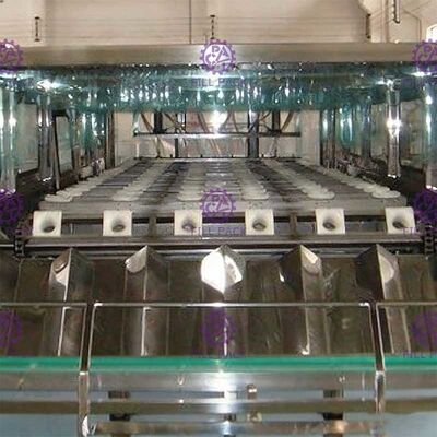 Máy chiết rót điện 1500BPH với nắp nâng nhà cung cấp