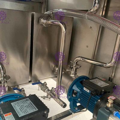 120bph PLC Sus304 Thiết bị đóng chai nước 5 Gallon nhà cung cấp