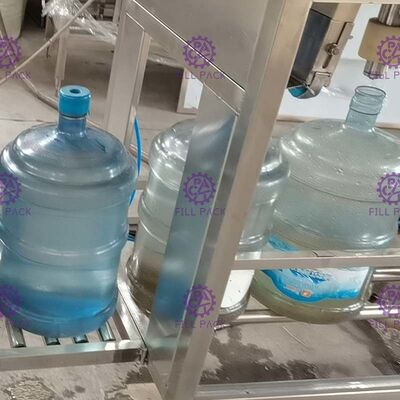 Thép không gỉ 304 120 BPH 5 Gallon Máy chiết rót nhà cung cấp