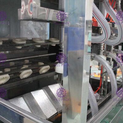 Chai nhựa 18,9 lít 600BPH Dây chuyền chiết rót nhà cung cấp