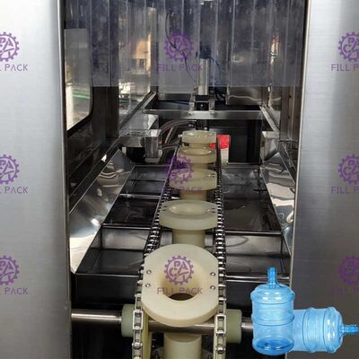 Máy chiết rót nước Sus 304 5 Gallon Giặt nước kiềm nóng nhà cung cấp