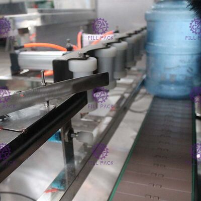 Loại tuyến tính Máy rửa chai bên ngoài 0,55kw 5 Gallon nhà cung cấp