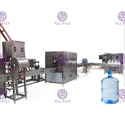 Loại tuyến tính Máy rửa chai bên ngoài 0,55kw 5 Gallon nhà cung cấp