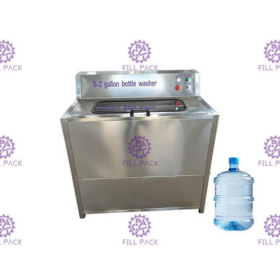 S-2 2 Nhà ga 5 Gallon Bottle Rinser với nước kiềm nóng nhà cung cấp