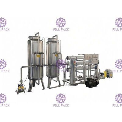 Van vận hành tự động Sus304 Máy xử lý nước Ro 4000lph nhà cung cấp