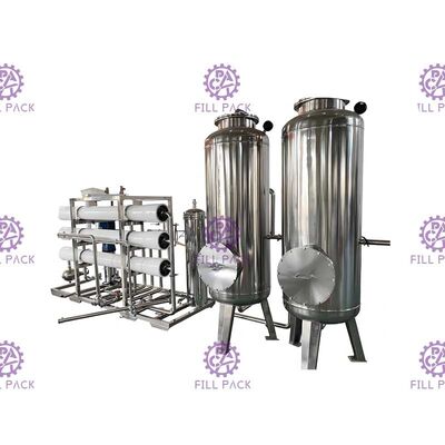 Van vận hành tự động Sus304 Máy xử lý nước Ro 4000lph nhà cung cấp