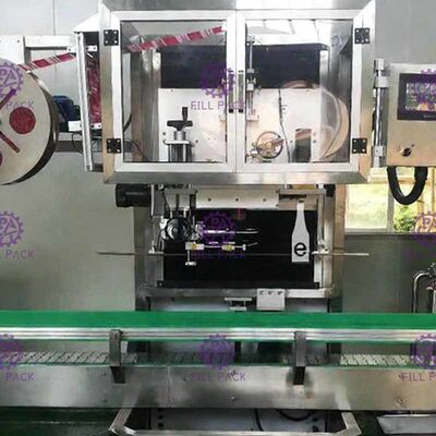 Điện Một đầu Cap Tay áo Chai tròn Labeler nhà cung cấp