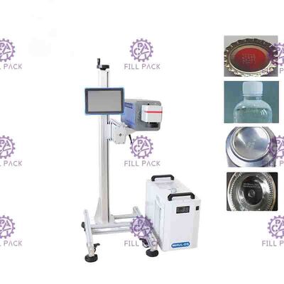 Đường in ngày laser làm mát bằng không khí 1KW / Nhà máy / Đơn vị cho chai uống nhà cung cấp
