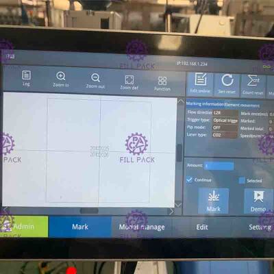 High Resolution Inkjet Coding Line / Unit for Bar Code Printing nhà cung cấp