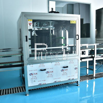 Máy giặt chai 1800 * 1550 * 1750mm 900BPH 5 gallon nhà cung cấp