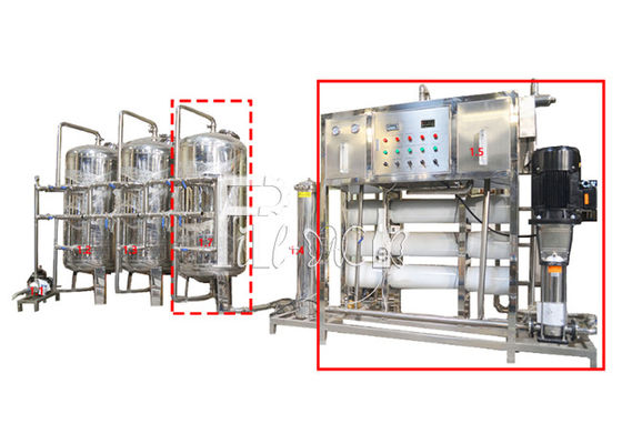 Chai chiết rót 5TPH Máy xử lý nước thẩm thấu ngược nhà cung cấp