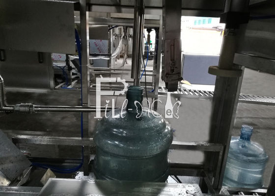 Máy chiết rót 200BPH 5 gallon với máy giặt khử mùi nhà cung cấp