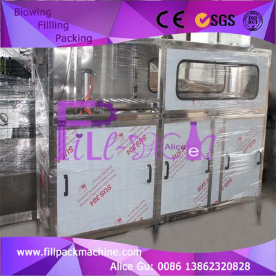 120bph PLC Sus304 Thiết bị đóng chai nước 5 Gallon nhà cung cấp