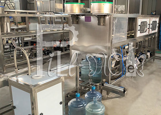300bph 5 Gallon Drum PLC Máy chiết rót nước tự động nhà cung cấp