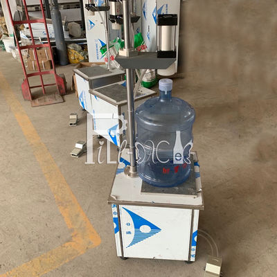 Máy đóng nắp chai Pet thủ công bằng tay Gallon Plc 450mm nhà cung cấp