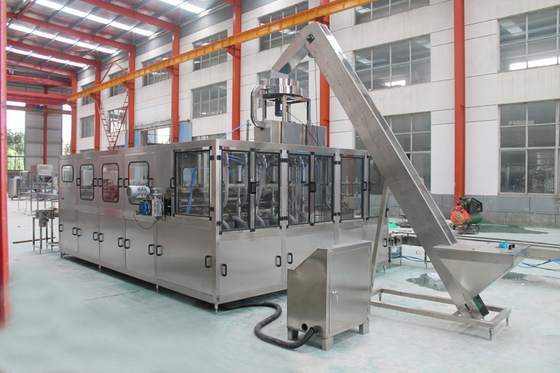 600BPH L Loại máy giặt Filler Capper SUS304 Kết cấu thép nhà cung cấp