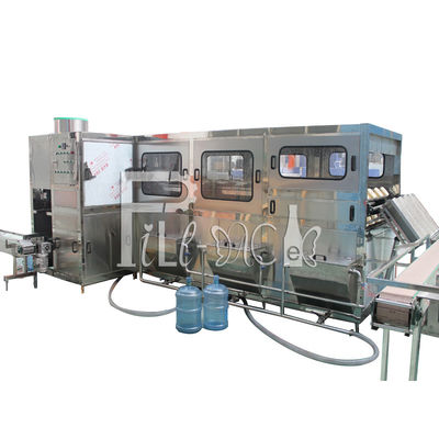 Dây chuyền máy chiết rót 5 gallon tự động 200BPH với bộ nâng nắp nhà cung cấp
