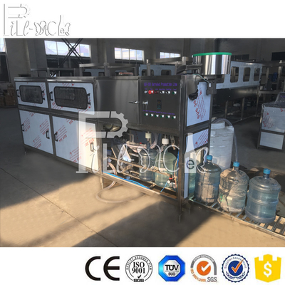 Dây chuyền máy chiết rót 5 gallon tự động 200BPH với bộ nâng nắp nhà cung cấp