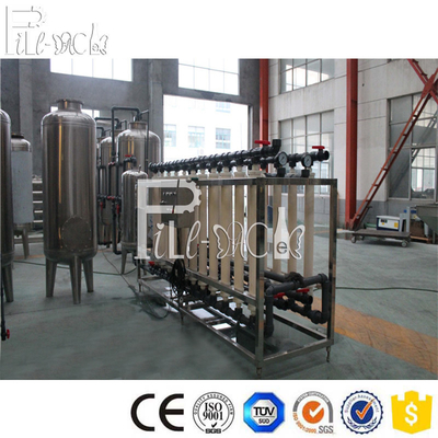 Hệ thống máy xử lý nước siêu sợi rỗng 9000LPH UF với màng UF 4040 nhà cung cấp