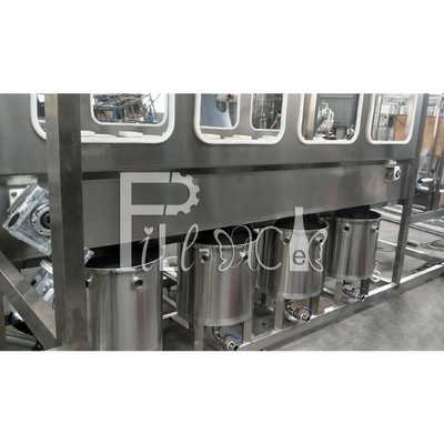 Máy chiết rót Gallon đóng chai tự động 450BPH Nước tinh khiết Giặt chiết rót Đóng nắp nhà cung cấp
