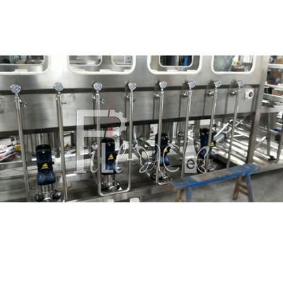 Máy chiết rót Gallon đóng chai tự động 450BPH Nước tinh khiết Giặt chiết rót Đóng nắp nhà cung cấp