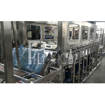 Máy chiết rót Gallon đóng chai tự động 450BPH Nước tinh khiết Giặt chiết rót Đóng nắp nhà cung cấp