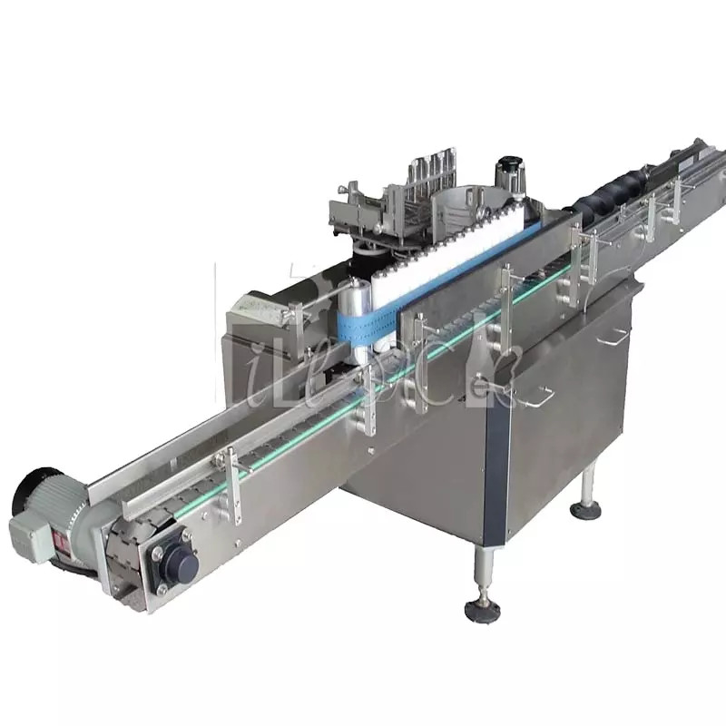 Máy dán nhãn chai keo lạnh 3000BPH Hoàn toàn tự động Tròn thẳng Ngang nhà cung cấp