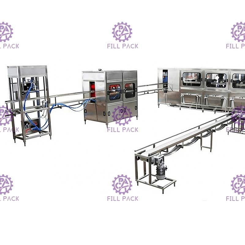 Cơ học đóng chai 600BPH 5 gallon nước đóng chai nhà cung cấp