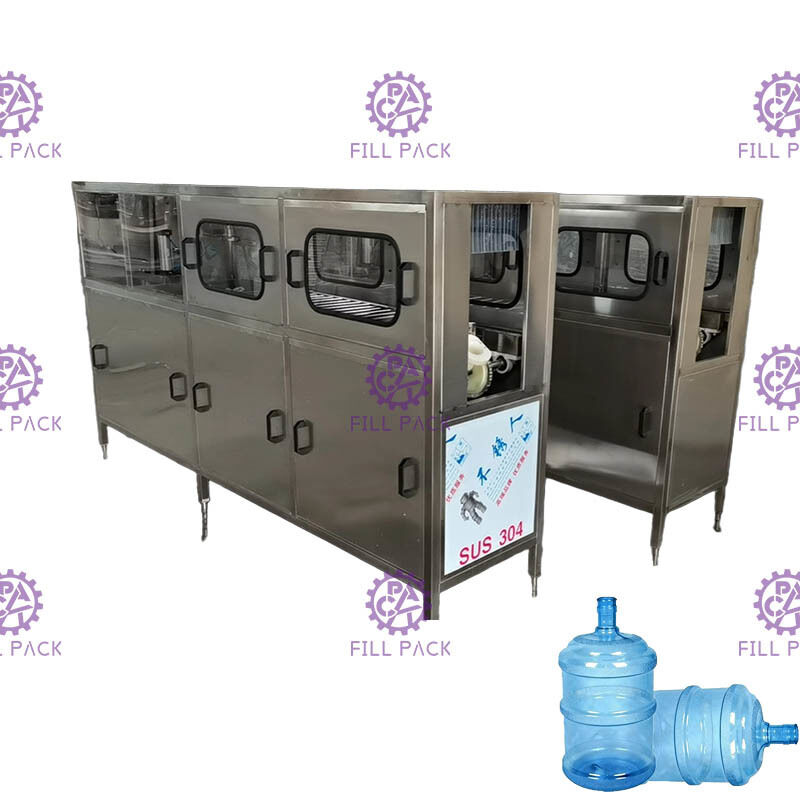 Máy chiết rót một khối nước Plc 5 Gallon với van tràn nhà cung cấp