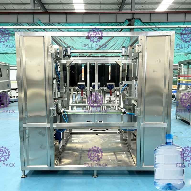 WSNCT-4 450BPH Công nghiệp 18,9L máy làm sạch chai sản xuất nước uống nhà cung cấp