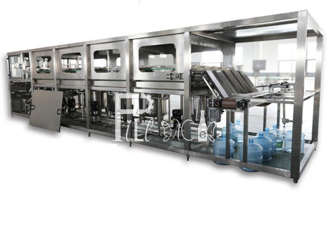 5000 * 2300 * 1800mm Thiết bị chiết rót Monoblock Gallon nhà cung cấp