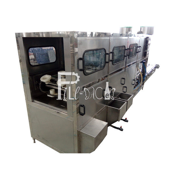 Nhà máy nước súc miệng đôi Row 304 300 BPH Gallon nhà cung cấp
