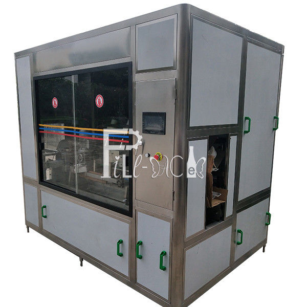 Máy giặt chai 1800 * 1550 * 1750mm 900BPH 5 gallon nhà cung cấp