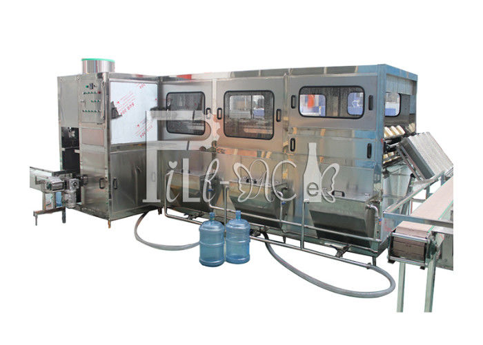 Máy chiết rót và đóng nắp 200BPH 3/5 Gallon / 20l nhà cung cấp