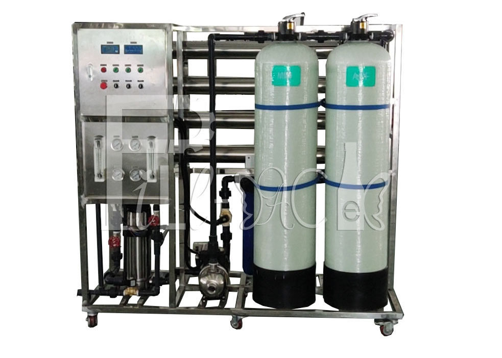 2000LPH Nước uống Nhà máy xử lý nước RO với màng 4040 cho nhà máy nước nhà cung cấp