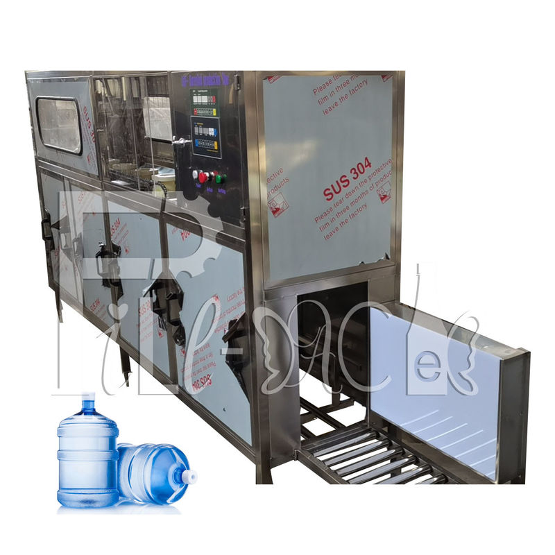 Hoàn thành 100 Bph Thùng lớn 18,9l Gallon Máy chiết rót hoàn toàn tự động nhà cung cấp